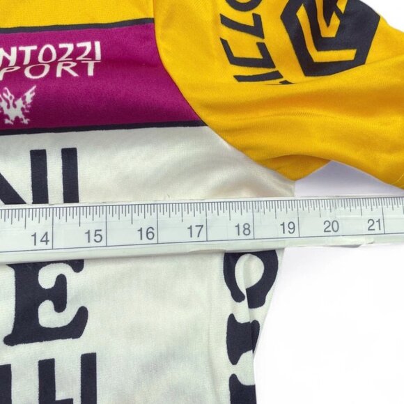 Team Santini Cierre Italia Vintage Essegi Italy 80s Cycling Bike Jersey Men's M - Picture 5 of 7